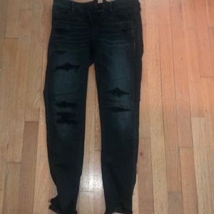 American Eagle black skinny jeans